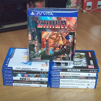 Collection jeux PSVita acquis en 2020